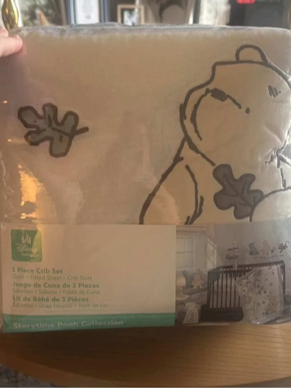 Lambs & Ivy Disney Baby Storytime Pooh Collection Crib Set